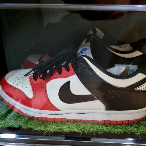 나이키 x NBA 덩크 로우 블랙 앤 칠리 레드 DO6288-100 photo review