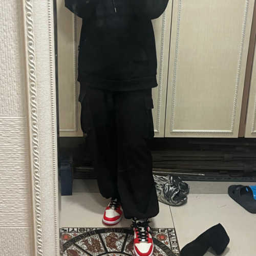 나이키 x NBA 덩크 로우 블랙 앤 칠리 레드 DO6288-100 photo review