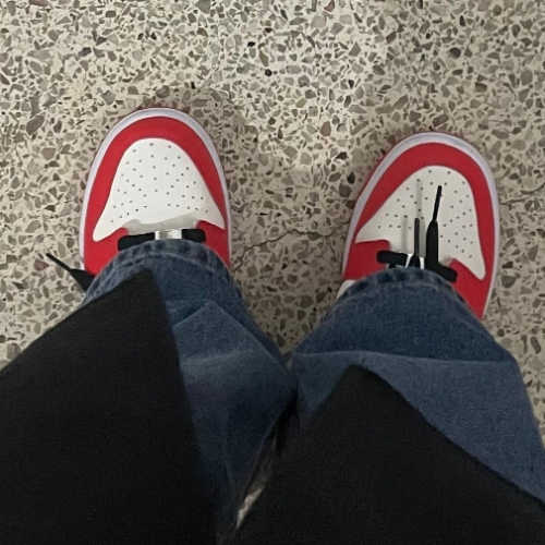 나이키 x NBA 덩크 로우 블랙 앤 칠리 레드 DO6288-100 photo review