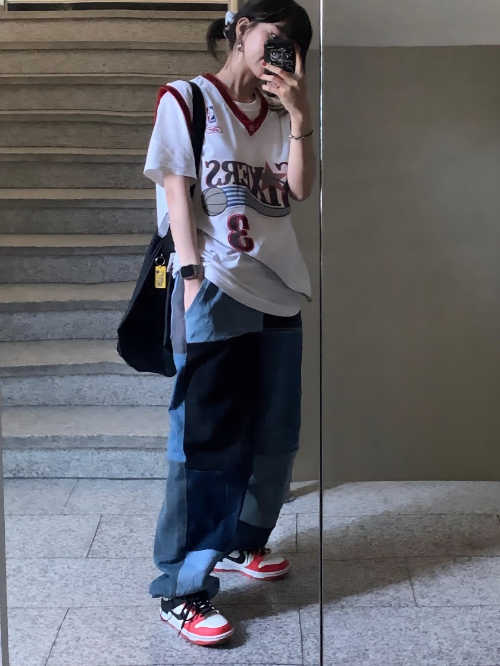 나이키 x NBA 덩크 로우 블랙 앤 칠리 레드 DO6288-100 photo review