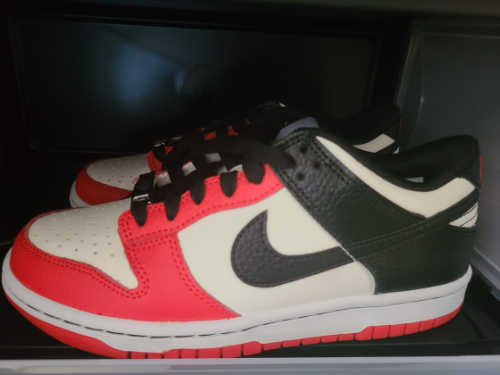 나이키 x NBA 덩크 로우 블랙 앤 칠리 레드 DO6288-100 photo review