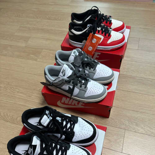 나이키 x NBA 덩크 로우 블랙 앤 칠리 레드 DO6288-100 photo review