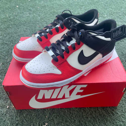 나이키 x NBA 덩크 로우 블랙 앤 칠리 레드 DO6288-100 photo review