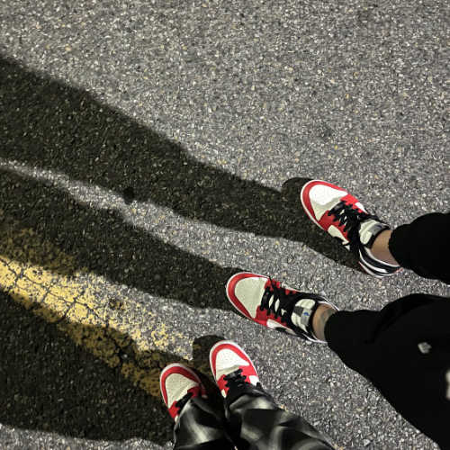 나이키 x NBA 덩크 로우 블랙 앤 칠리 레드 DO6288-100 photo review