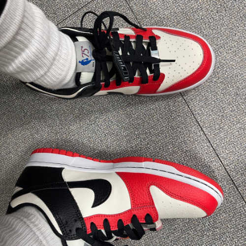 나이키 x NBA 덩크 로우 블랙 앤 칠리 레드 DO6288-100 photo review