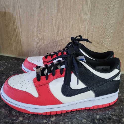 나이키 x NBA 덩크 로우 블랙 앤 칠리 레드 DO6288-100 photo review