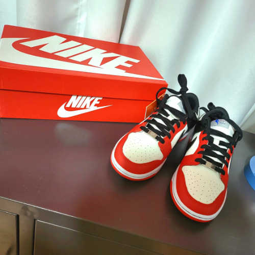 나이키 x NBA 덩크 로우 블랙 앤 칠리 레드 DO6288-100 photo review