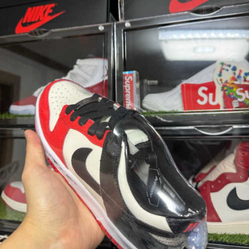 나이키 x NBA 덩크 로우 블랙 앤 칠리 레드 DO6288-100 photo review