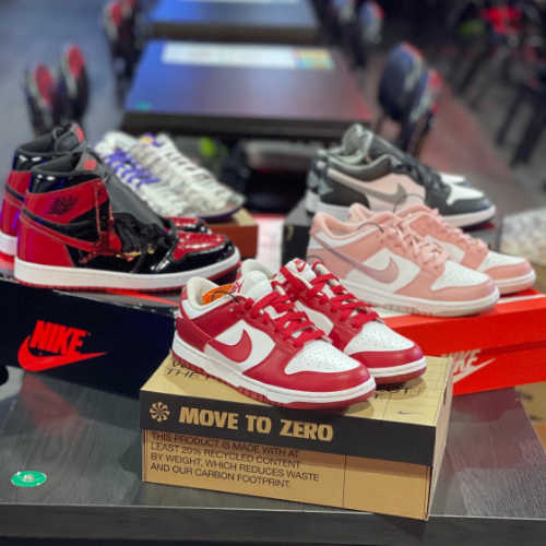 나이키 덩크 로우 핑크 벨벳 DO6485-600 photo review