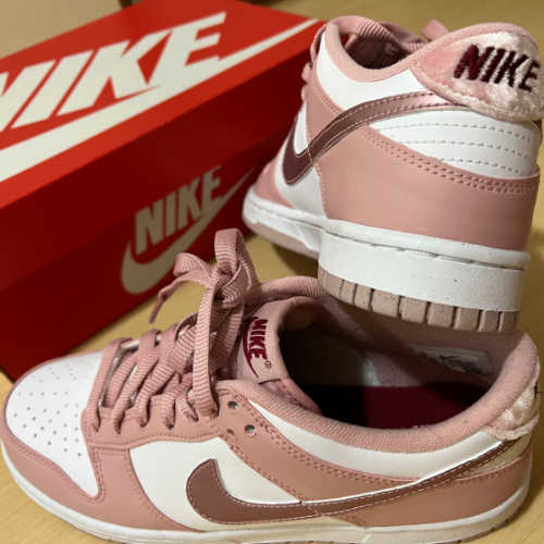 나이키 덩크 로우 핑크 벨벳 DO6485-600 photo review