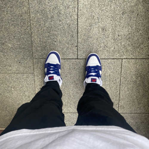 나이키 SB 덩크 로우 프로 프리미엄 딥 로얄 블루 DO9395-400 photo review