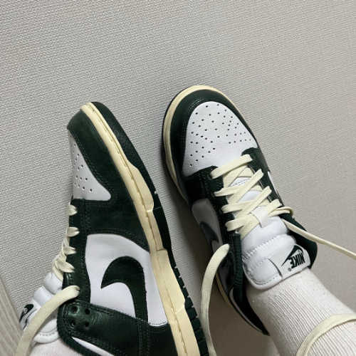 나이키 덩크 로우 빈티지 그린 DQ8580-100 photo review