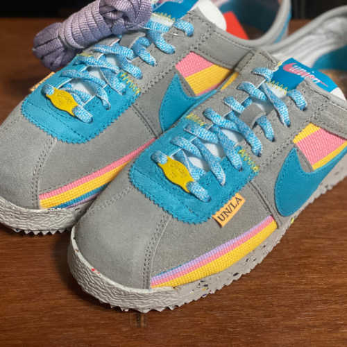 나이키 x 유니온 코르테즈 SP 라이트 스모크 DR1413-002 photo review