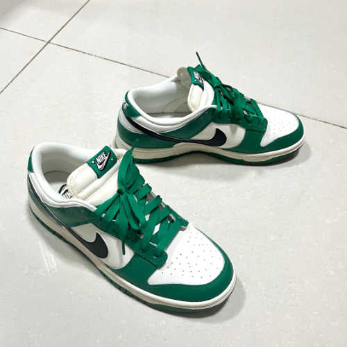 나이키 덩크 로우 레트로 SE 잭팟 말라카이트 DR9654-100 photo review