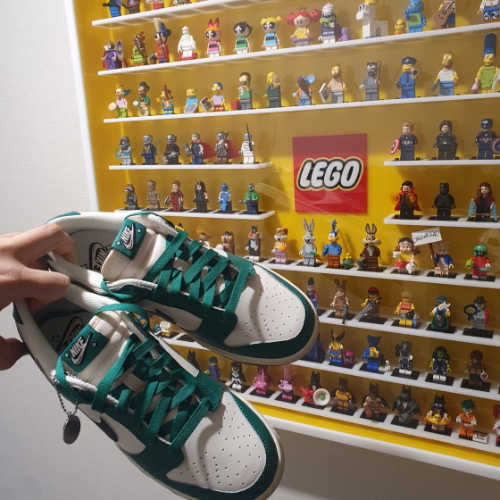 나이키 덩크 로우 레트로 SE 잭팟 말라카이트 DR9654-100 photo review