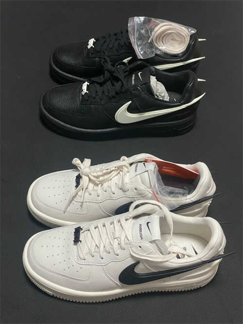 나이키 x 앰부쉬 에어포스 1 로우 SP 블랙 DV3464-001 photo review