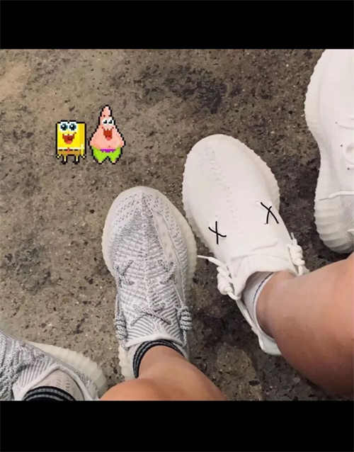 아디다스 이지 부스트 350 V2 스태틱 - 리플렉티브 EF2367 photo review