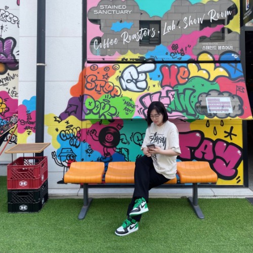 조던 1 레트로 하이 OG 블랙 앤 럭키 그린 FD1437-031 photo review