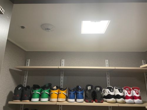 조던 1 레트로 하이 OG 블랙 앤 럭키 그린 FD1437-031 photo review