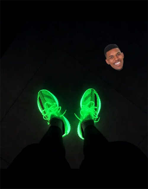 아디다스 이지 부스트 350 V2 예힐 - 논리플렉티브 FW5190 photo review