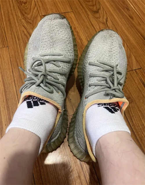 아디다스 이지 부스트 350 V2 마쉬 FX9034 photo review