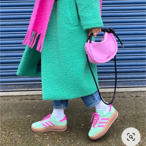 아디다스 가젤 볼드 펄스 민트 핑크 H06125 photo review