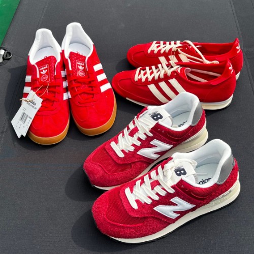 아디다스 가젤 인도어 스칼렛 H06261 photo review