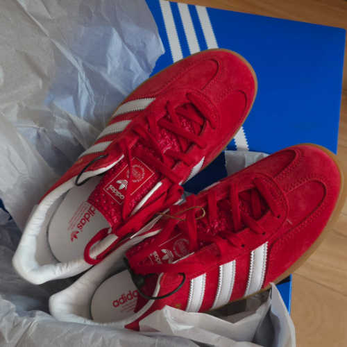 아디다스 가젤 인도어 스칼렛 H06261 photo review