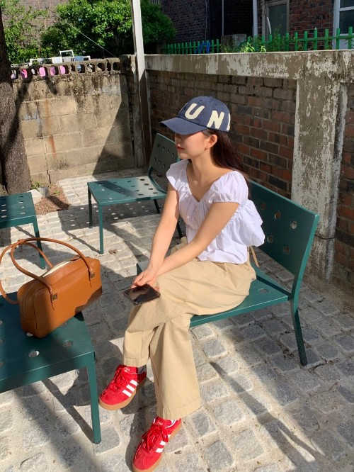 아디다스 가젤 인도어 스칼렛 H06261 photo review