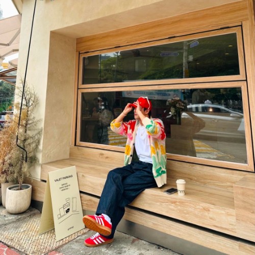 아디다스 가젤 인도어 스칼렛 H06261 photo review