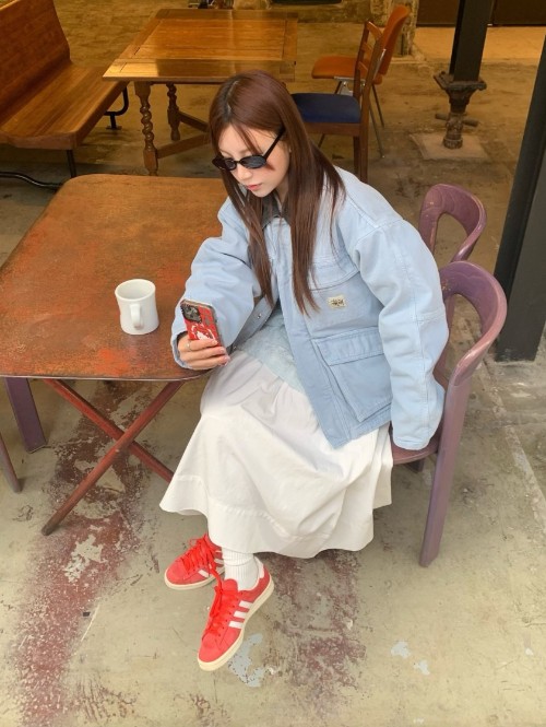 아디다스 가젤 인도어 스칼렛 H06261 photo review