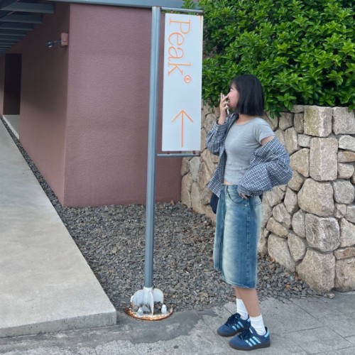 아디다스 가젤 인도어 블루 퓨전 클라우드 화이트 HQ8717 photo review