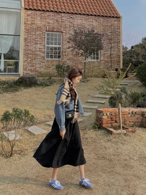 아디다스 가젤 인도어 블루 퓨전 클라우드 화이트 HQ8717 photo review