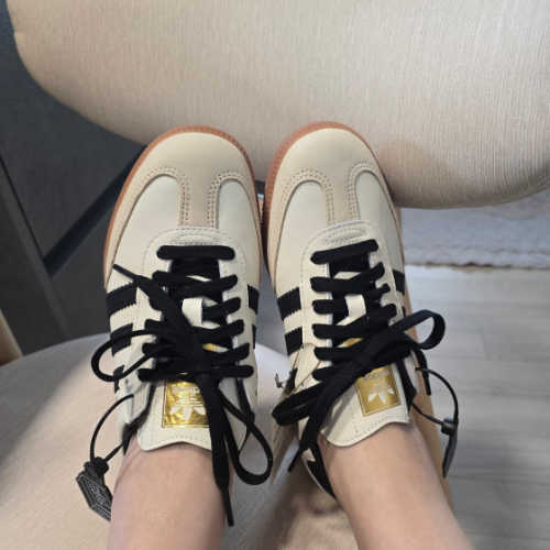 아디다스 삼바 OG 크림 화이트 코어 블랙 ID0478 photo review