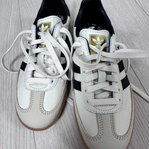 아디다스 삼바 OG 크림 화이트 코어 블랙 ID0478 photo review