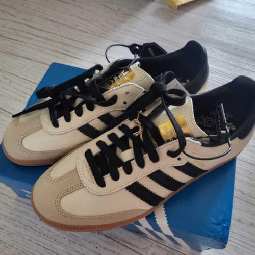 아디다스 삼바 OG 크림 화이트 코어 블랙 ID0478 photo review