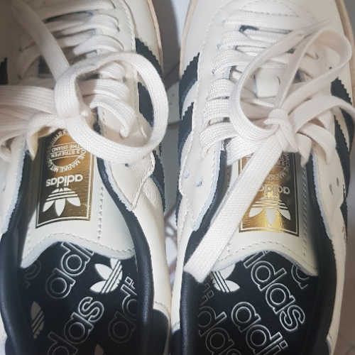 아디다스 삼바 OG 크림 화이트 코어 블랙 ID0478 photo review