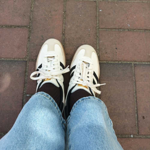 아디다스 삼바 OG 크림 화이트 코어 블랙 ID0478 photo review