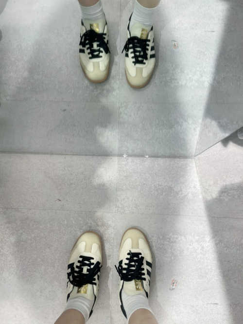 아디다스 삼바 OG 크림 화이트 코어 블랙 ID0478 photo review