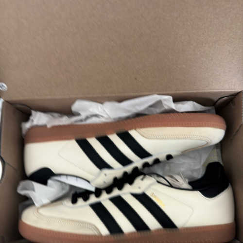 아디다스 삼바 OG 크림 화이트 코어 블랙 ID0478 photo review