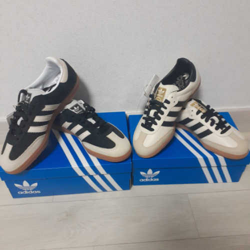 아디다스 삼바 OG 크림 화이트 코어 블랙 ID0478 photo review