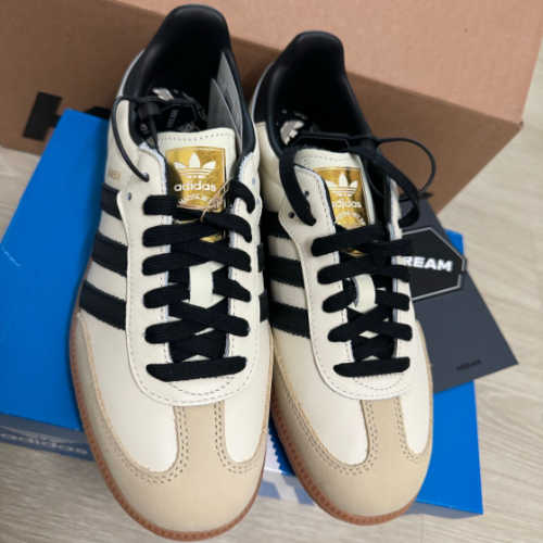 아디다스 삼바 OG 크림 화이트 코어 블랙 ID0478 photo review