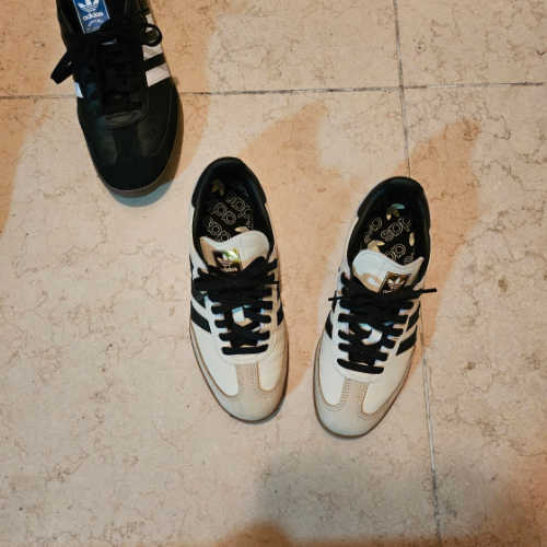 아디다스 삼바 OG 크림 화이트 코어 블랙 ID0478 photo review