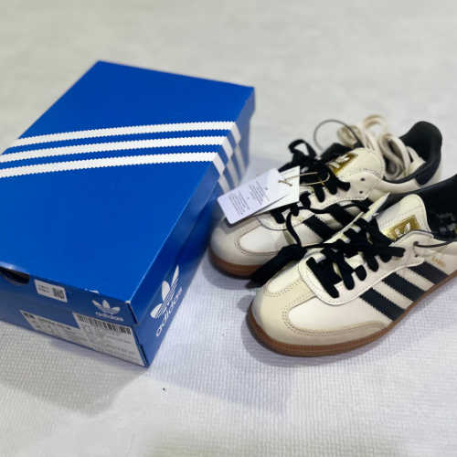 아디다스 삼바 OG 크림 화이트 코어 블랙 ID0478 photo review