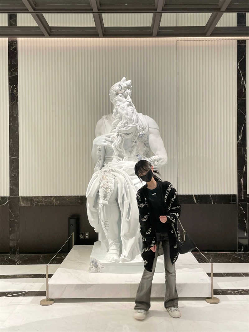 디올 워크앤디올 스니커즈 오블리크 자수 캔버스 블루 KCK211OBE_S56B photo review