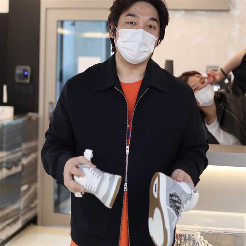 디올 워크앤디올 스니커즈 오블리크 자수 캔버스 블루 KCK211OBE_S56B photo review