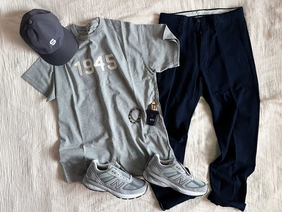 뉴발란스 990v5 메이드 인 USA 그레이 - 6E XX와이드 M990GL5 photo review