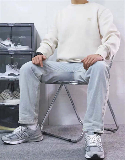 뉴발란스 990v5 메이드 인 USA 그레이 - 6E XX와이드 M990GL5 photo review