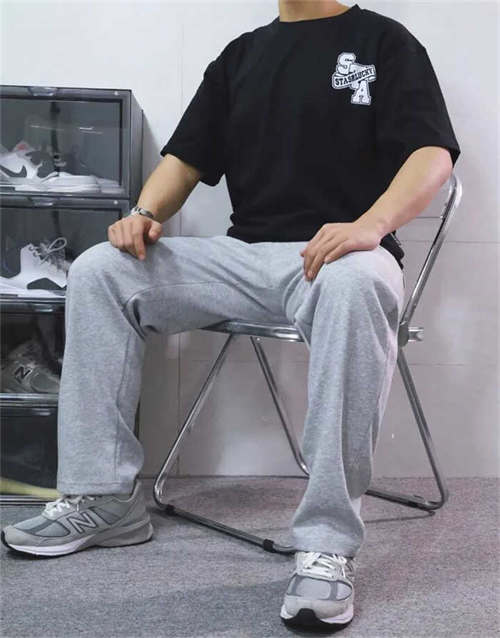 뉴발란스 990v5 메이드 인 USA 그레이 - 6E XX와이드 M990GL5 photo review