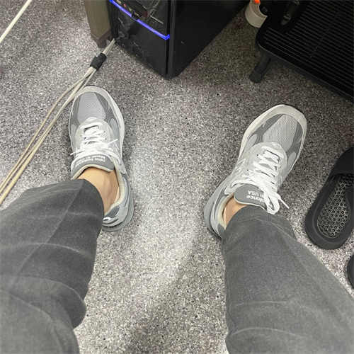 뉴발란스 993 메이드 인 USA 그레이 - D 스탠다드 MR993GL photo review